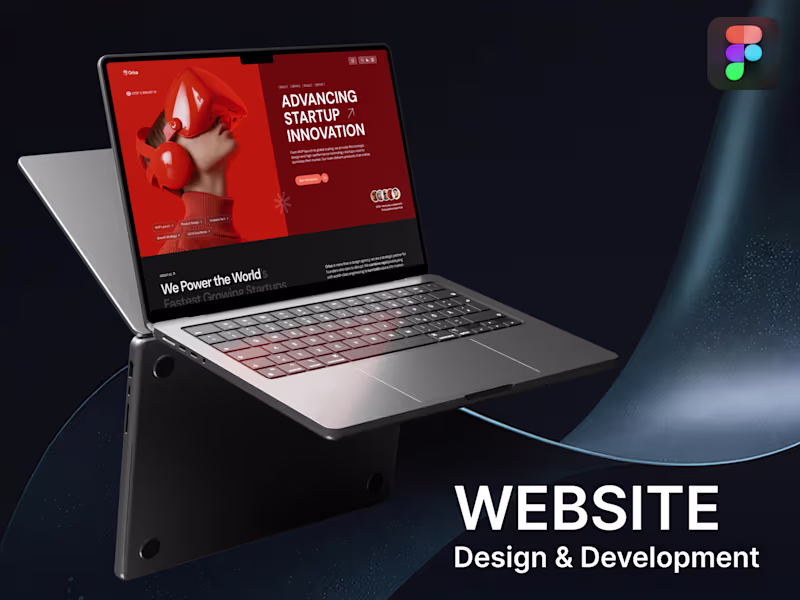 Cover image for Website Design & Front-End Development