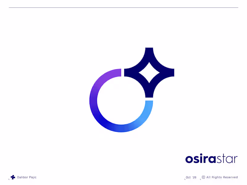 Cover image for Osira Star | Modern Tech Logo Design