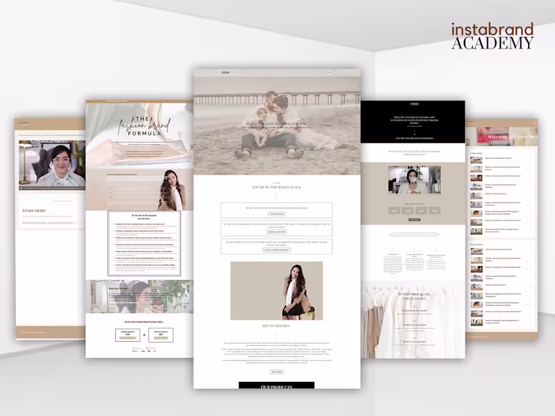 Cover image for Instabrand Academy — Custom Kajabi Course Launch Instabrand ...