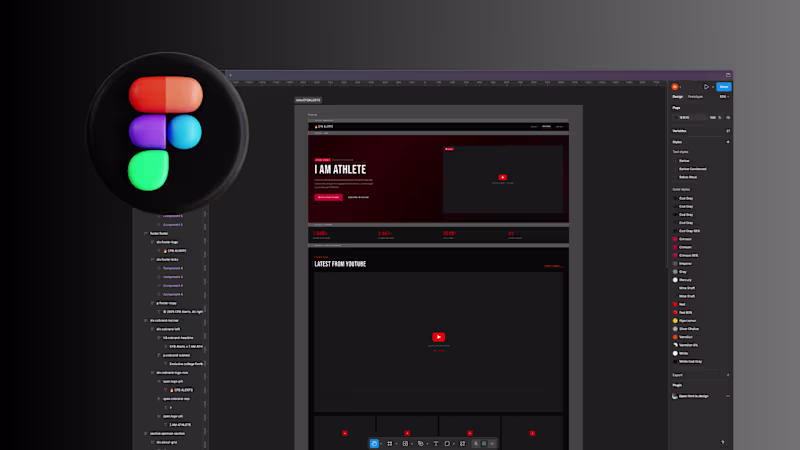 Cover image for Landing Page Design in Figma