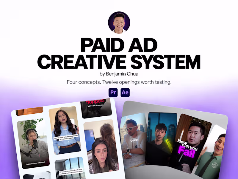 Cover image for Paid Ad Creative System