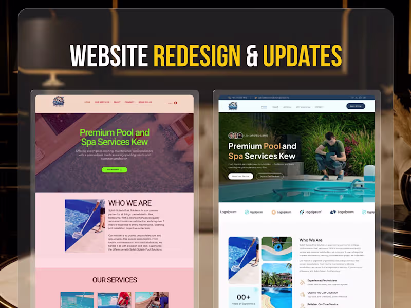 Cover image for Wix Website Redesign / Revamp 