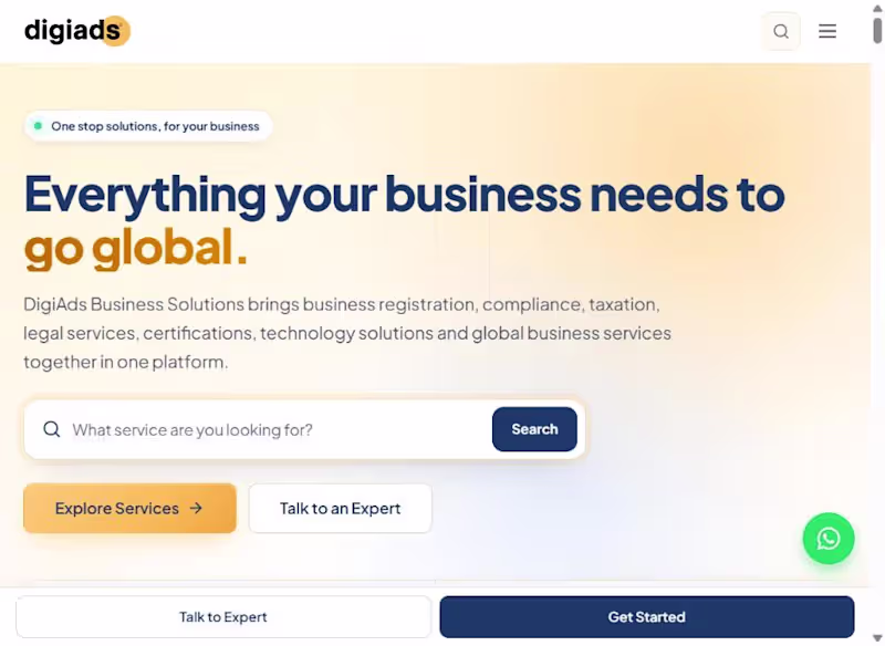 Cover image for DigiAds: 150+ Service Business Platform (India & UAE)