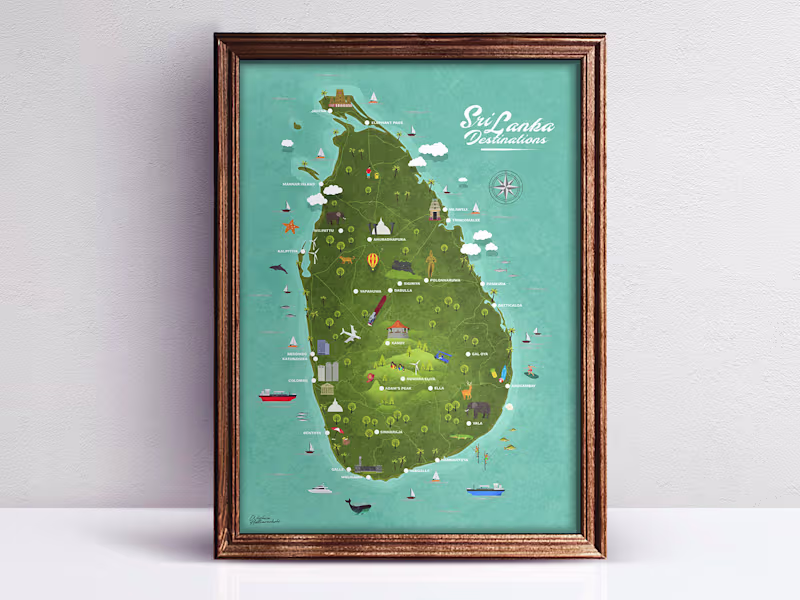 Cover image for Custom Illustrated Map for Your Brand or Property