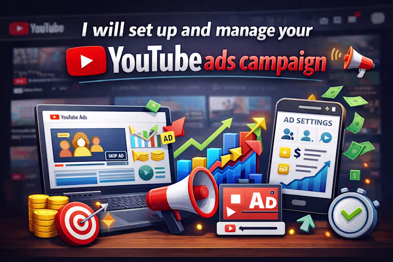Cover image for Setting up and managing your YouTube ads campaign