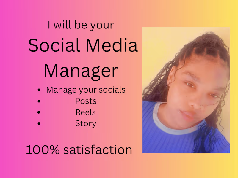 Cover image for Social Media Manager