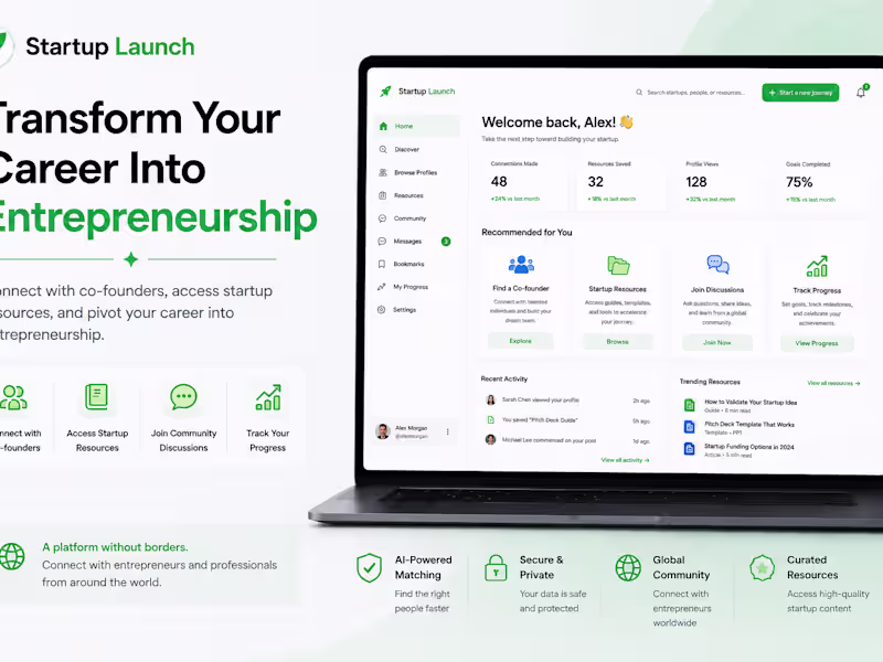 Cover image for SaaS AI Founder Networking & Startup Resource Platform