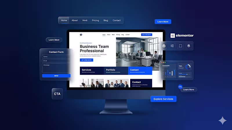 Cover image for WordPress Business Website (Elementor)