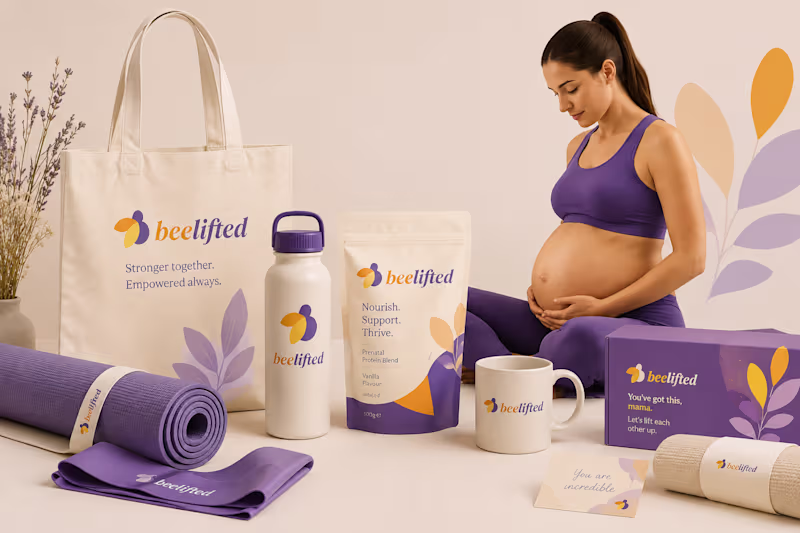 Cover image for BeeLifted - Yoga & Wellness Brand for pregnant women