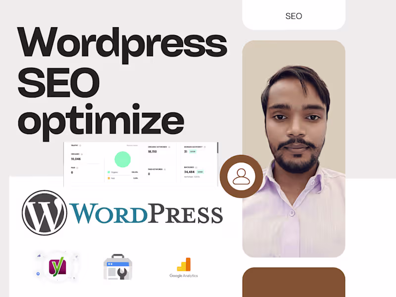Cover image for I will optimize your WordPress Website For SEO