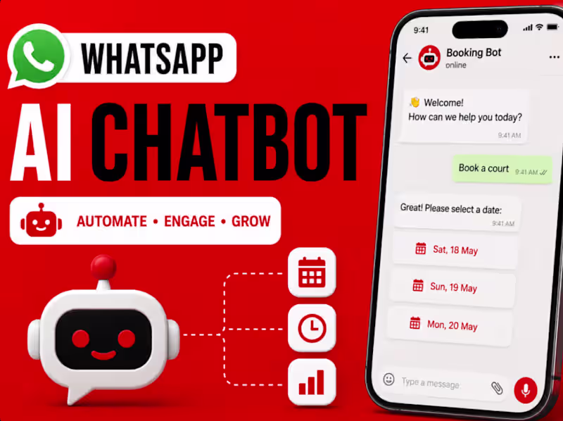 Cover image for Custom WhatsApp Chatbot
