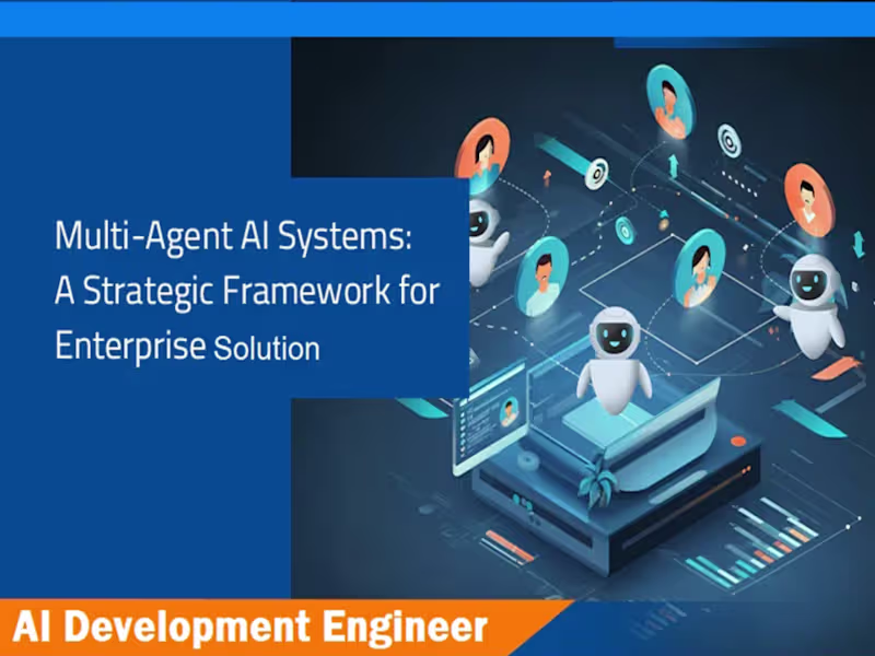 Cover image for Multi-Agent AI Systems Development