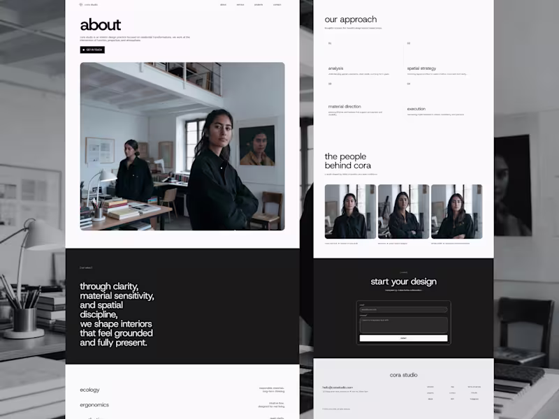 Cover image for Cora Studio — Interior Design