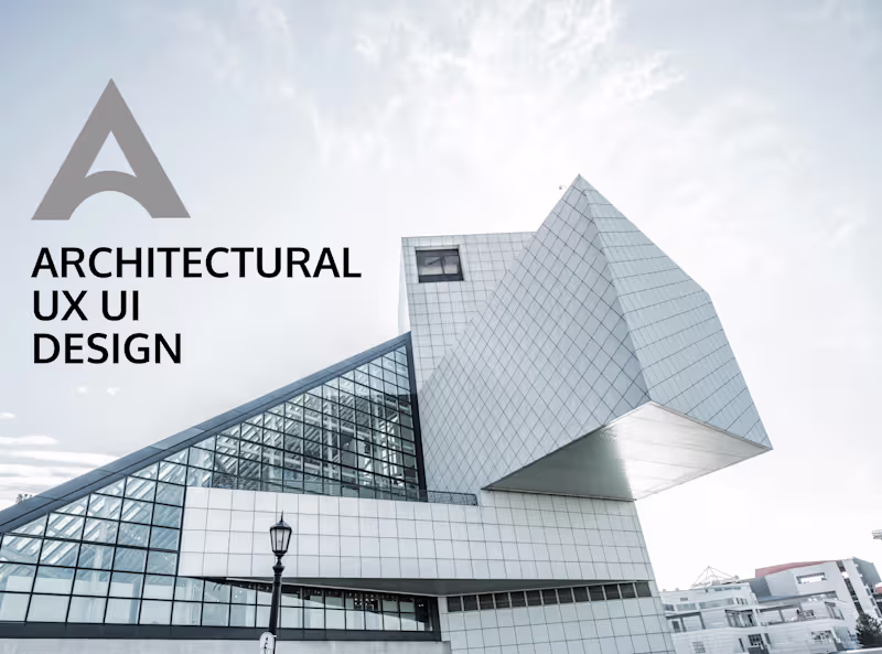 Cover image for Architectural Website UI/UX Design & CMS Development