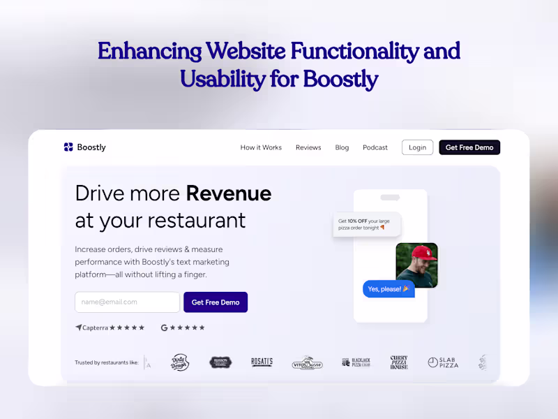 Cover image for Framer Website Enhancement Project