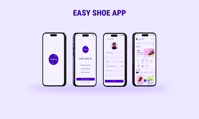Cover image for Easy Shoe - Mobile Application