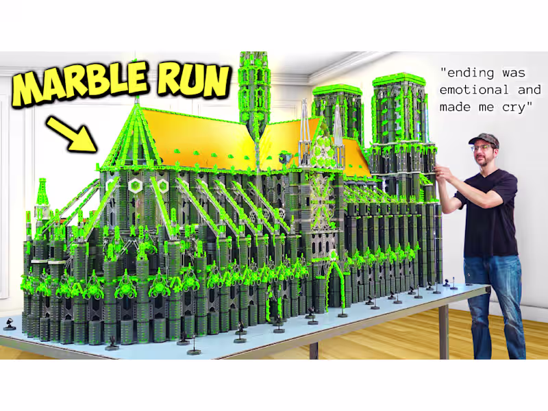 Cover image for Sponsored Marble Run Video (1.6M views)