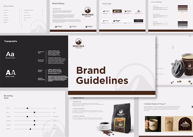 Cover image for Brand Identity & Guideline Design