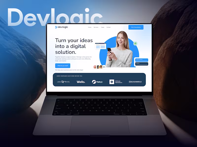 Cover image for DevLogic - Wordpress Website