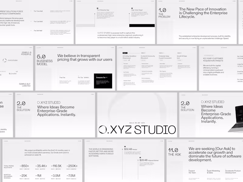 Cover image for TECH Investor Pitch Deck Design | PowerPoint Presentation