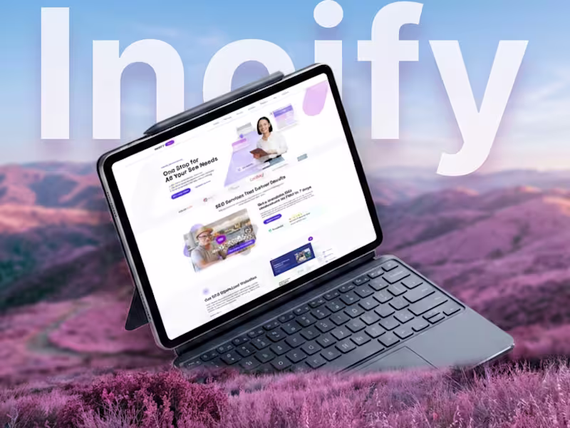 Cover image for Incify | Marketing Website