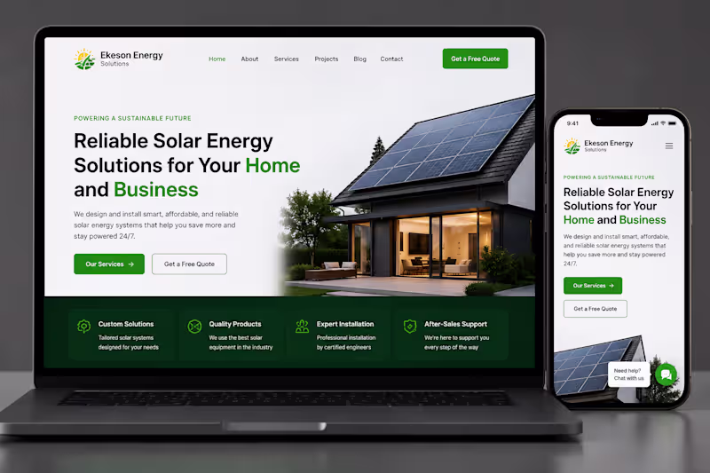 Cover image for I design modern, responsive and