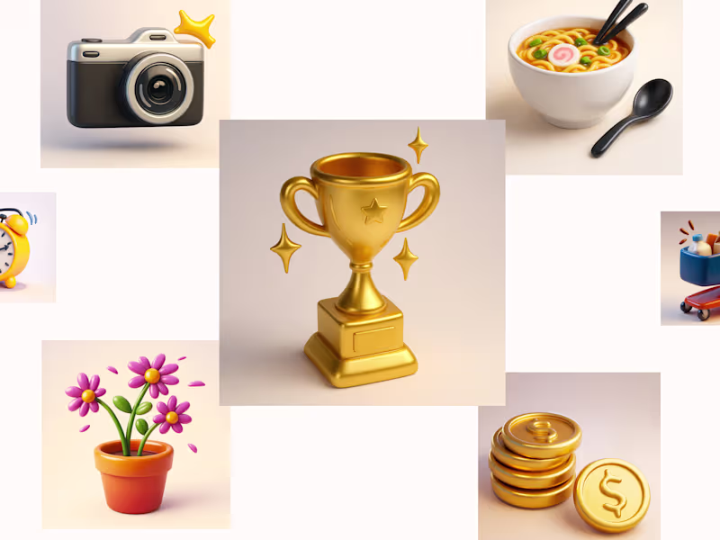 Cover image for AI Generated Premium 3D Illustration Collection