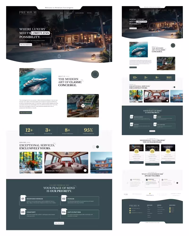 Cover image for Travel and tourism website