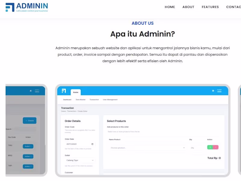 Cover image for Project Adminin