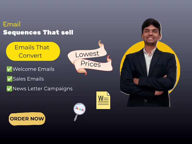 Cover image for Email Sequences That Convert