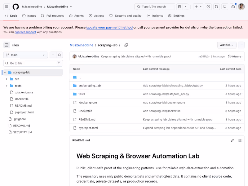 Cover image for Build a reliable web scraper or browser automation