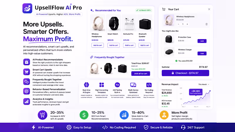Cover image for Upsellflow Ai Pro is a