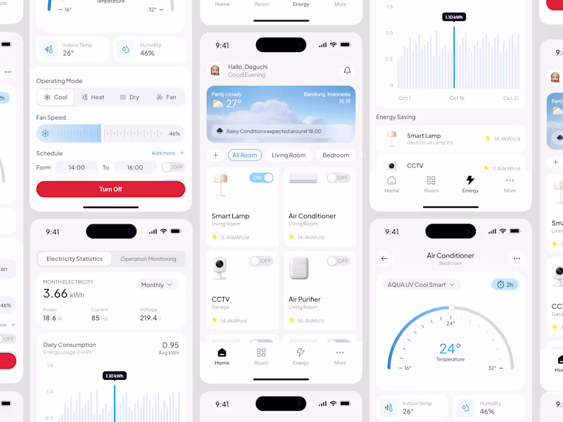 Cover image for Smart Home Mobile App Design