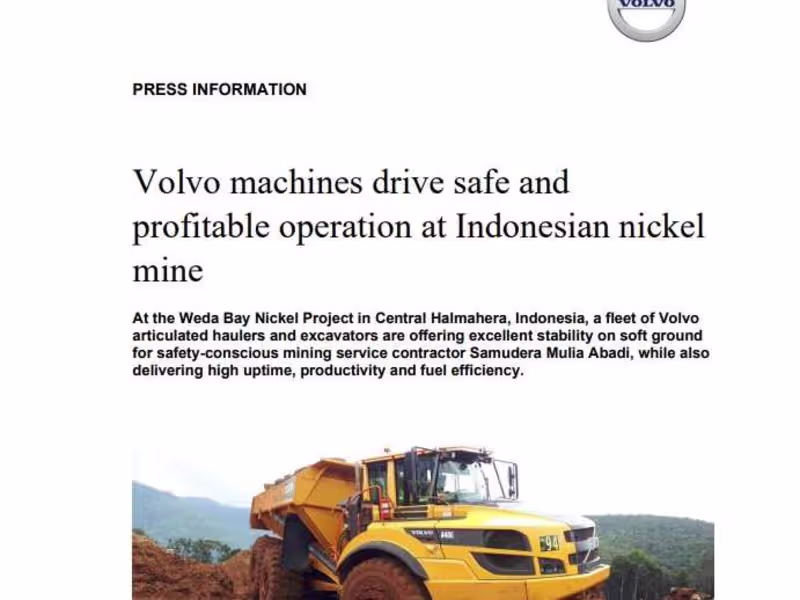Cover image for Volvo Article
