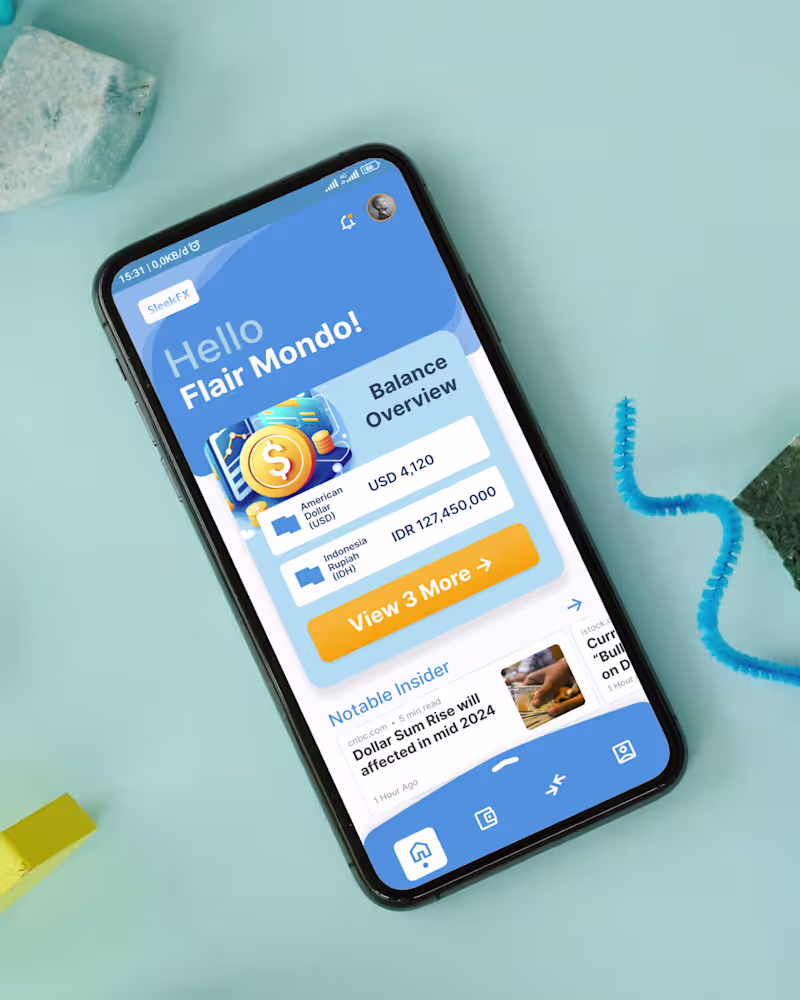 Cover image for SleekFx Foreign Exchange App
