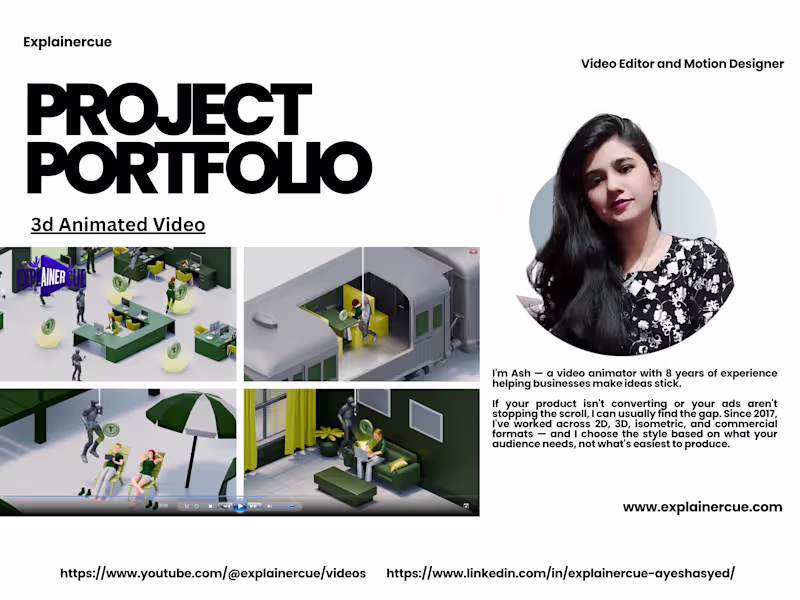 Cover image for 3D Animated Explainer Video