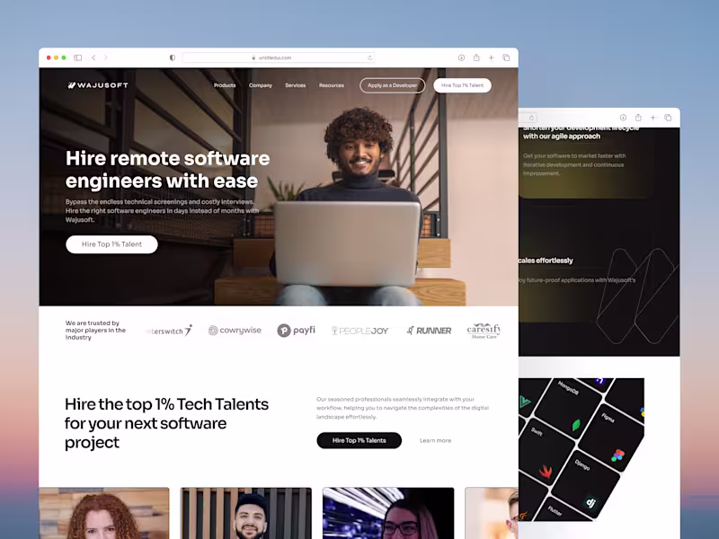 Cover image for Wajusoft Website