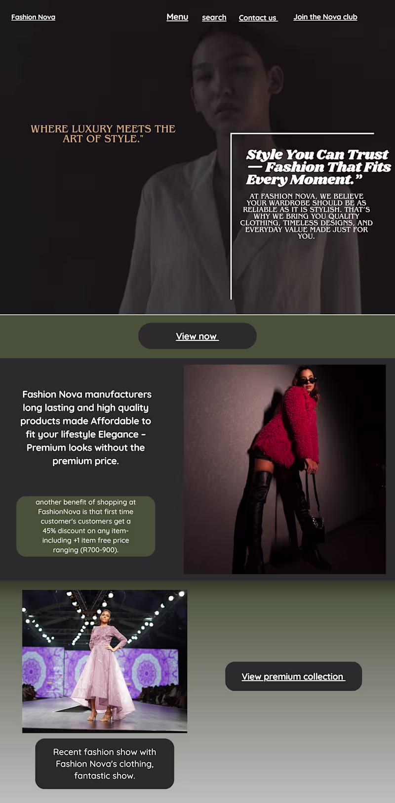 Cover image for Turn your brand into a scroll stopper.Fashion-inspired web d...