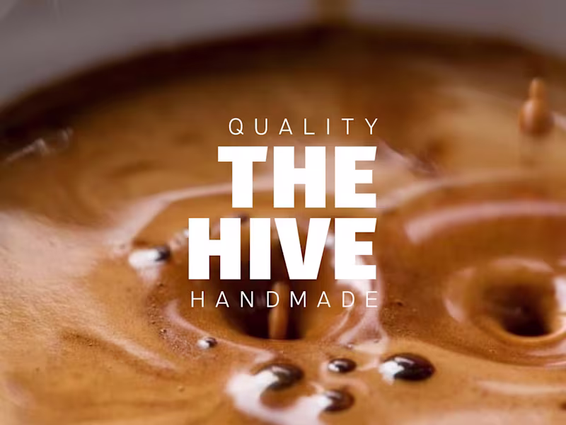 Cover image for The Hive Café | Visual Identity & Brand System