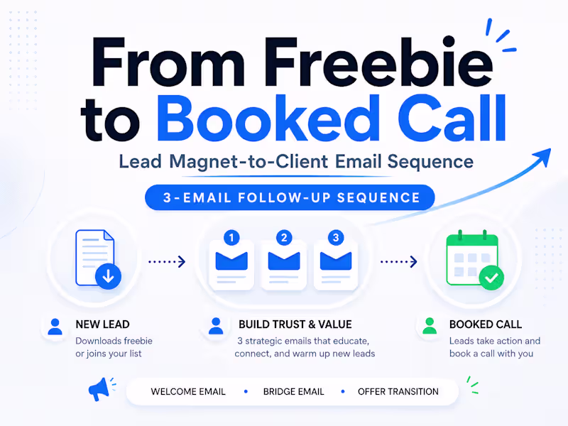 Cover image for From Freebie to Booked Call