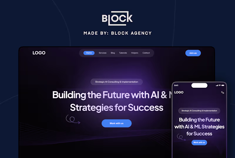 Cover image for UI/UX Web Design | AI Tech Boost | GenerativeLabs Revamp