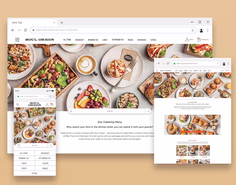 Cover image for Catering made easy