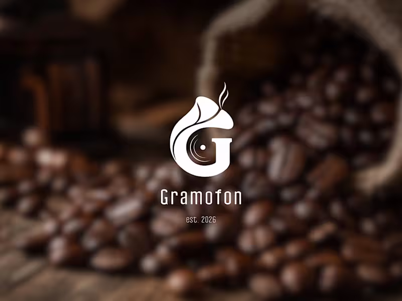 Cover image for Gramofon | Brand Identity for a Vintage Coffee House