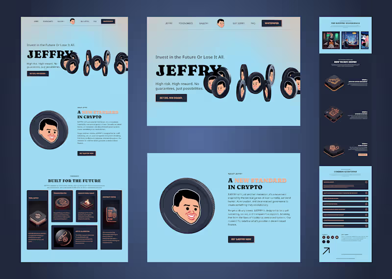 Cover image for Jeffry Crypto Website
