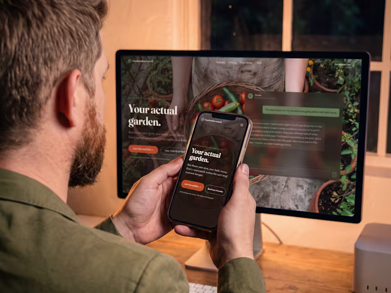 Cover image for Website: design and build, from one person