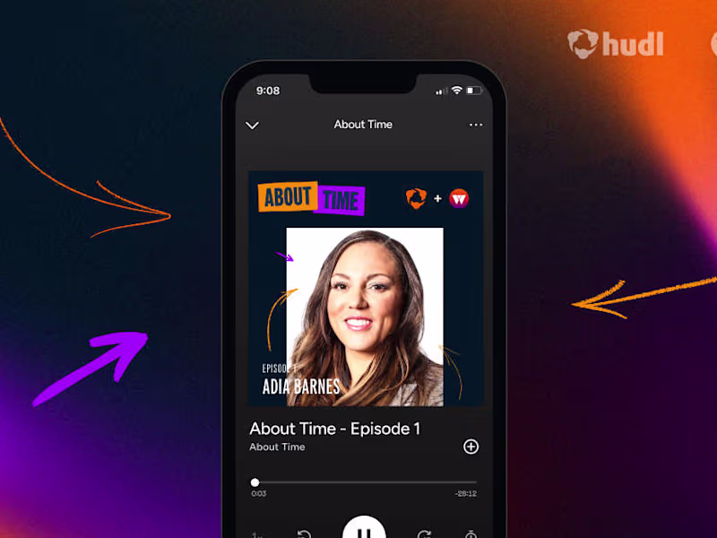 Cover image for About Time Podcast | Brand & Asset Design