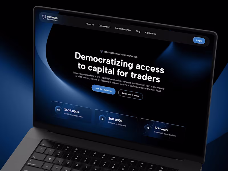 Cover image for Website UI/UX Design