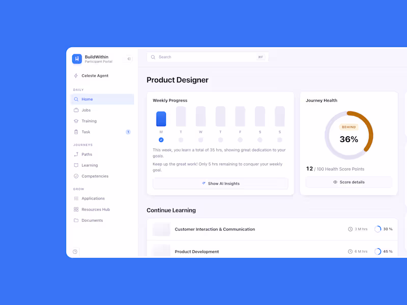 Cover image for Buildwithin — Candidate Portal