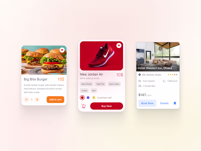 Cover image for Ui Cards Design