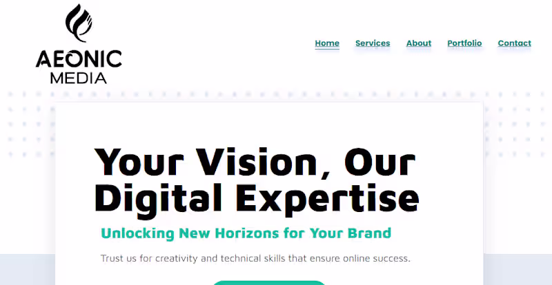 Cover image for Aeonic Media: Graphic Design & Consulting